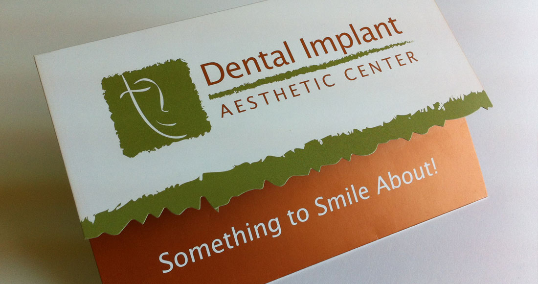 Dental Implant Aesthetic Center Mailer