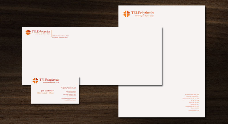 TELErhythmics Branding: Letterhead Package