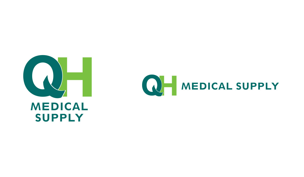 QH Medical Supply Branding: Logo