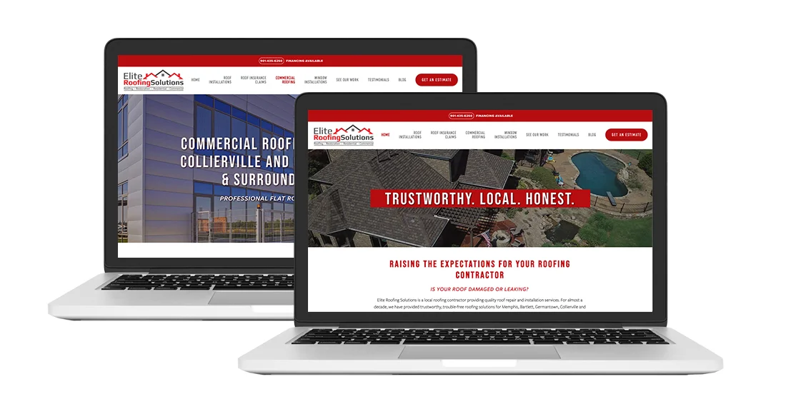Elite Roofing Solutions: Website