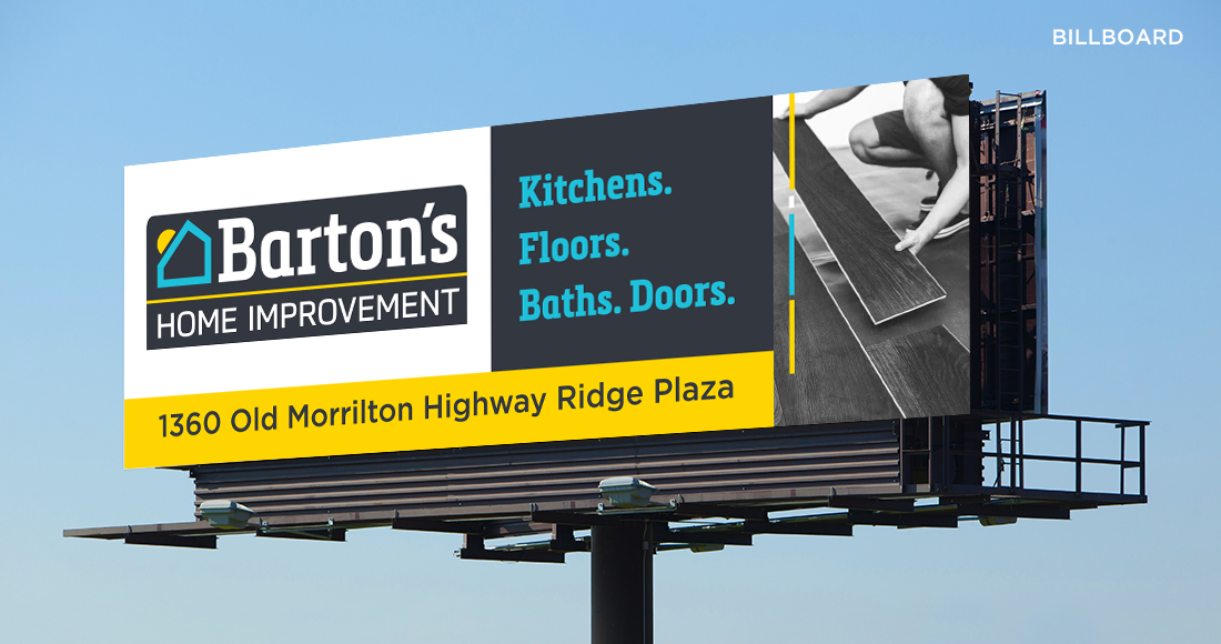 Barton's Home Improvement Billboard