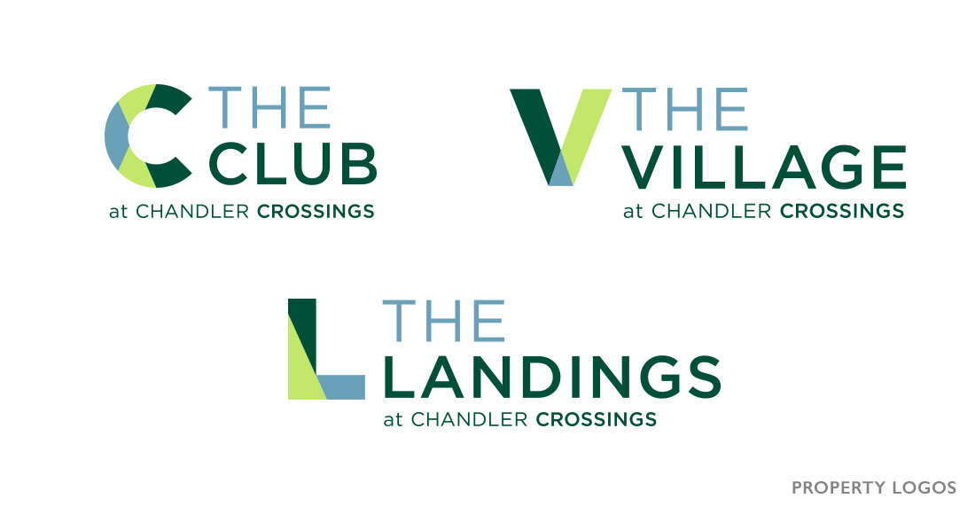 Chandler Crossings Individual Property Logos