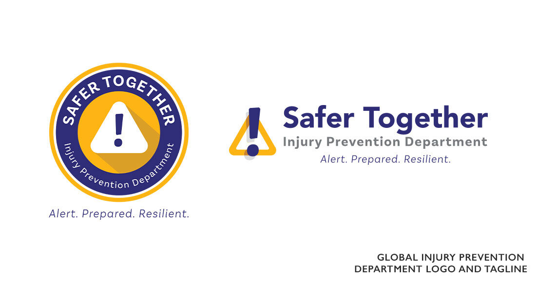 Shelby County Health Department: Injury Prevention Department Logo Design