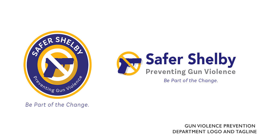 Shelby County Health Department: Gun Violence Prevention Logo Design
