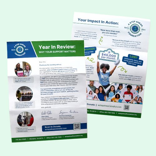 A Step Ahead Foundation: Year-End Fundraising Campaign