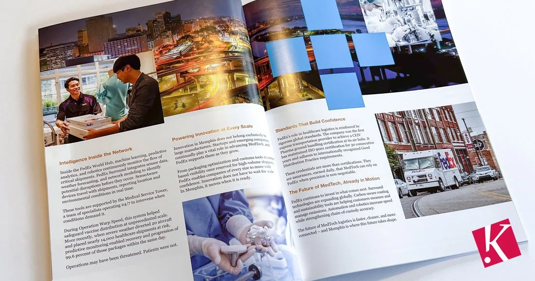 Greater Memphis Medical Device Council (GMMDC) Journal FedEx article last two pages