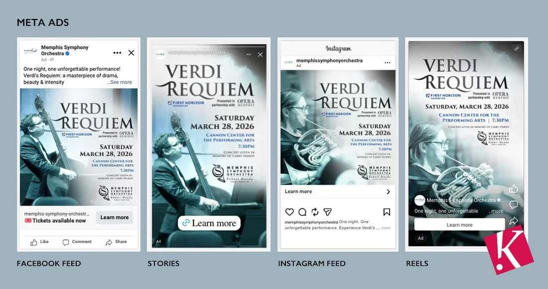 Verdi Requiem Meta Ads