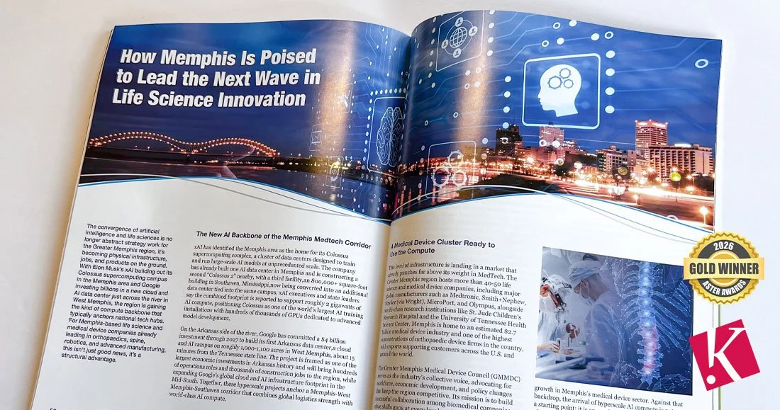 Greater Memphis Medical Device Council (GMMDC) Journal Robotics/AI article first two pages