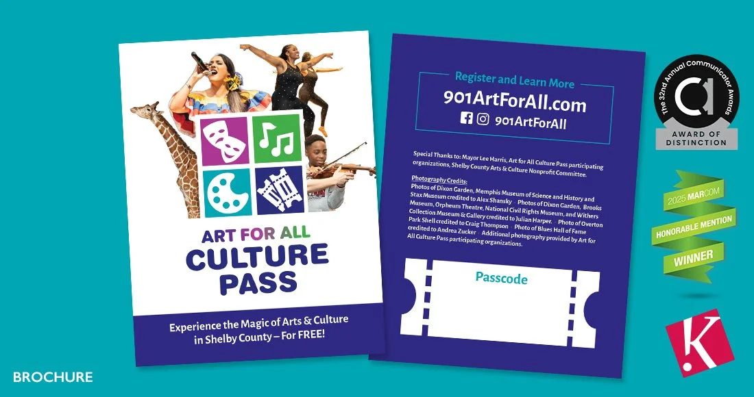 Shelby County Art for All Culture Pass Brochure