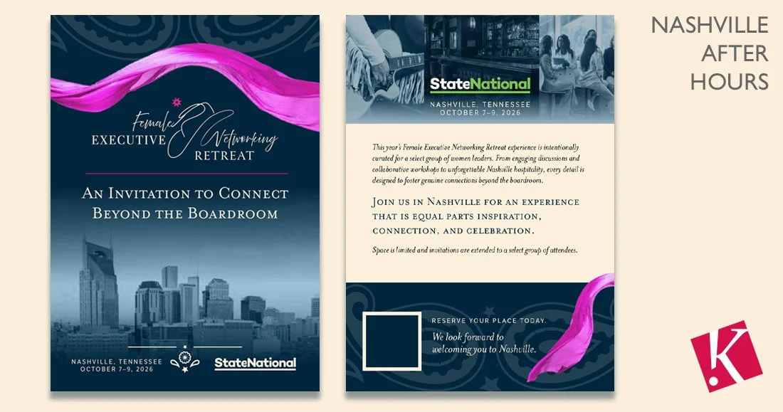 State National Female Executive Networking Retreat Invitation Nashville After Hours