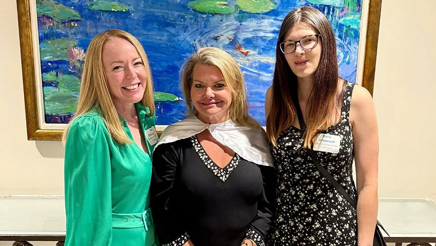 Kim Strickland, Christi Kelley and Katie Drobenak at the Memphis Business Journal Super Women in Business Awards Ceremony 2025
