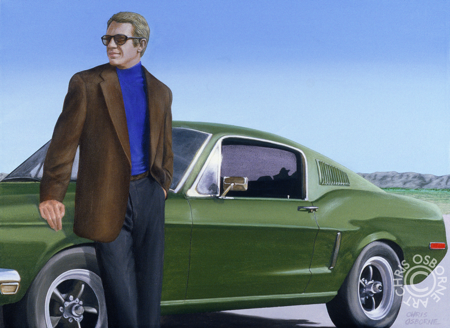 Steve McQueen | "Bullitt" Mustang