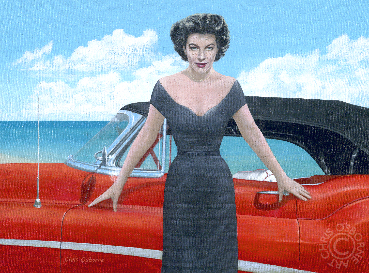 Ava Gardner | 1953 Buick Skylark