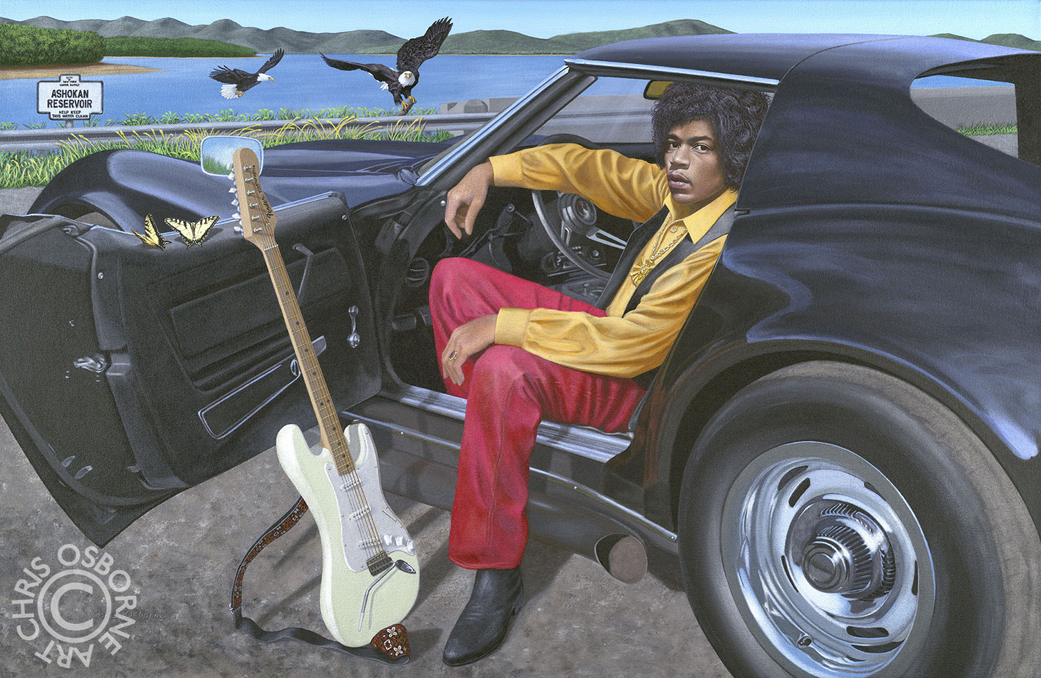 Jimi Hendrix | Corvette