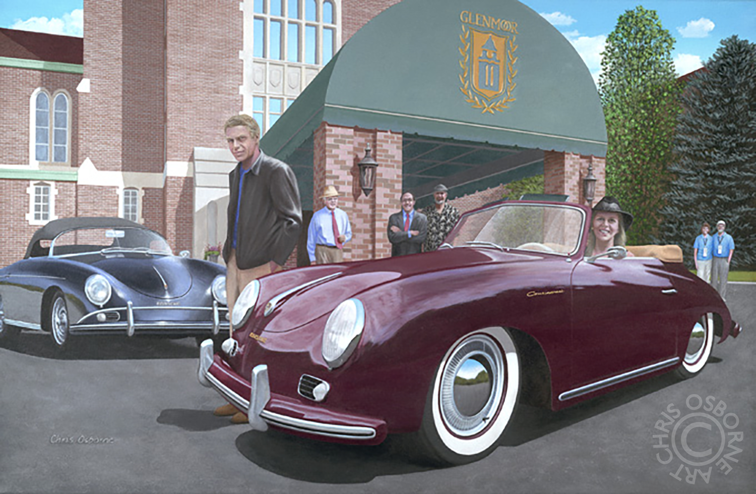 Glynette | 1955 Porsche Continental