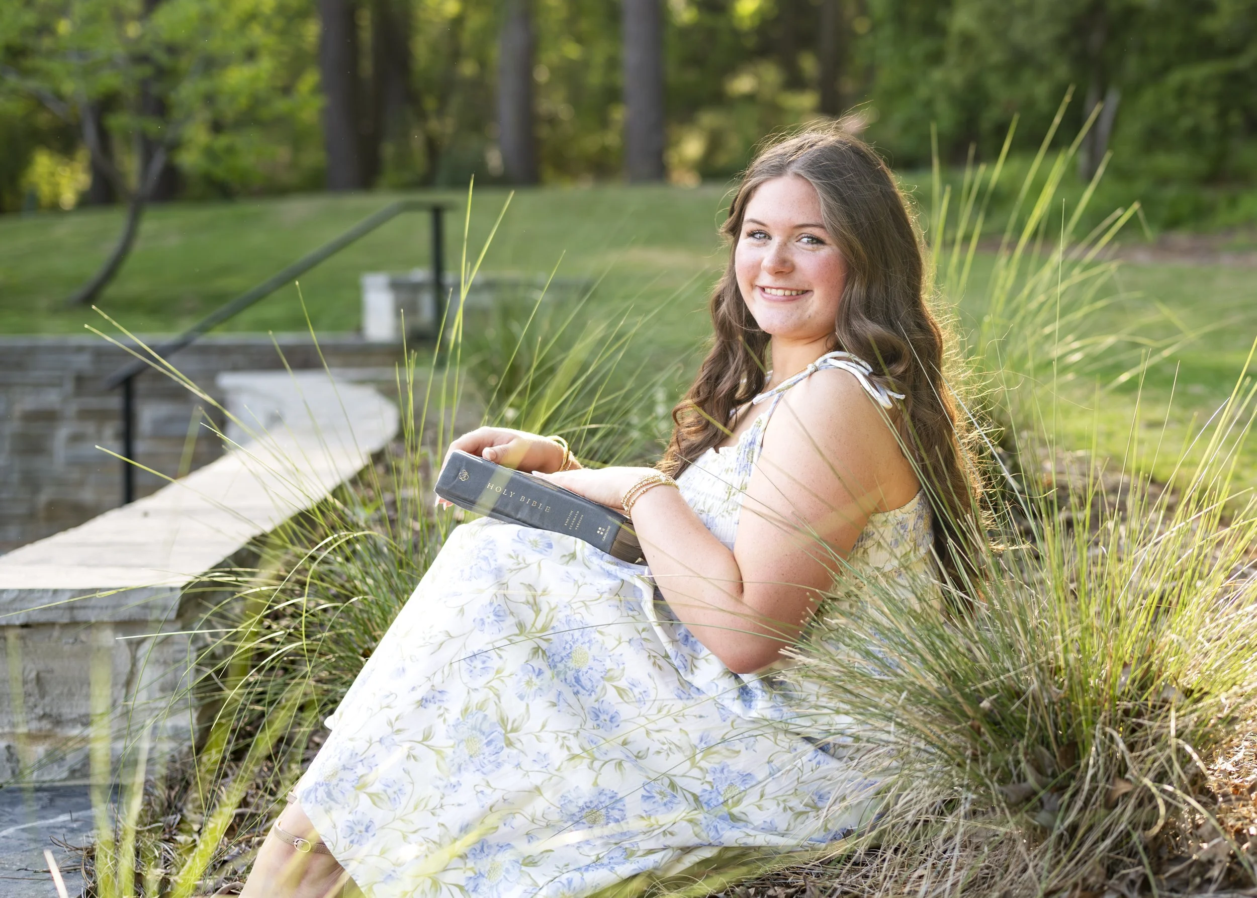Birmingham graduation portraits natural light senior session