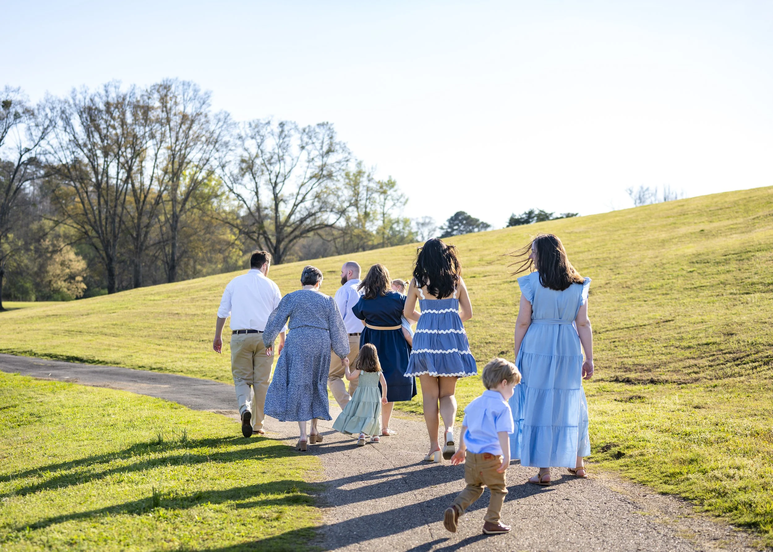 Hoover, Alabama extended family photoshoot