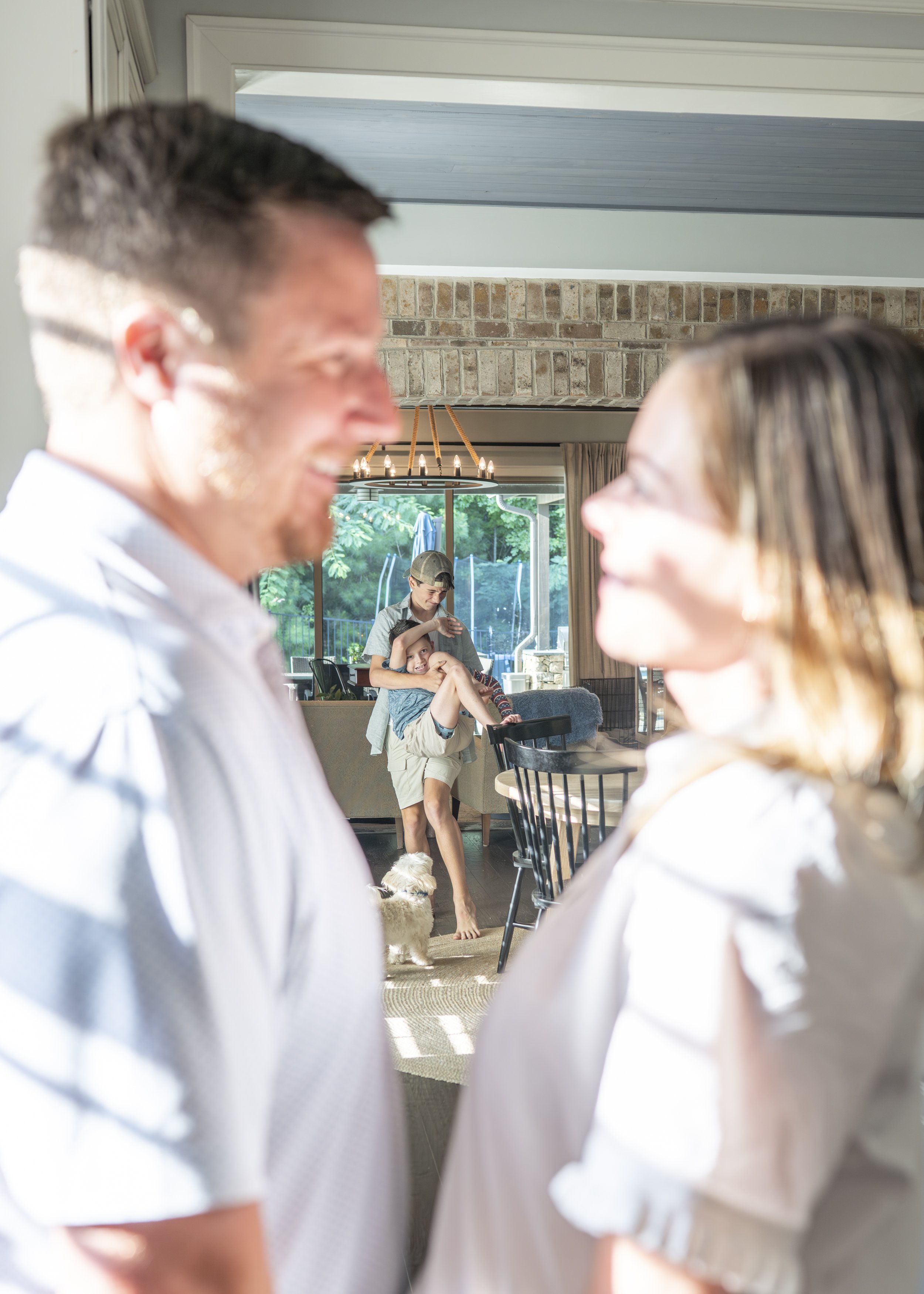 family photographer Homewood AL, family photography at home