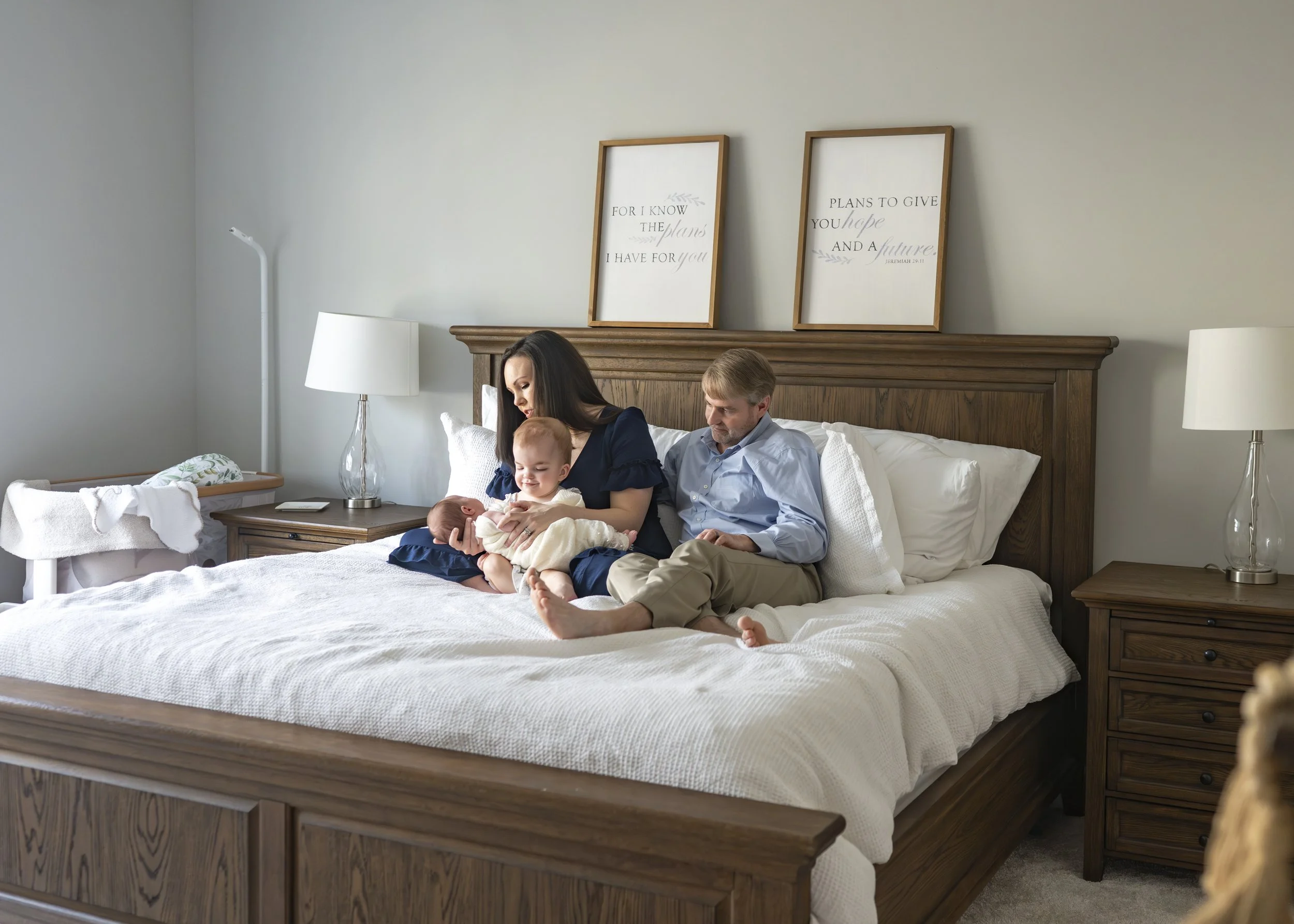 newborn photography session at home Birmingham