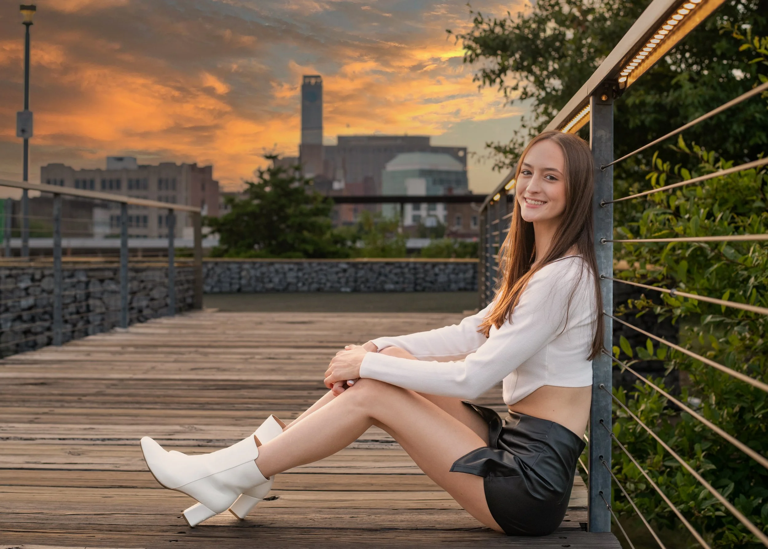 Rail Road Park senior photo shoot, senior photographer hoover al