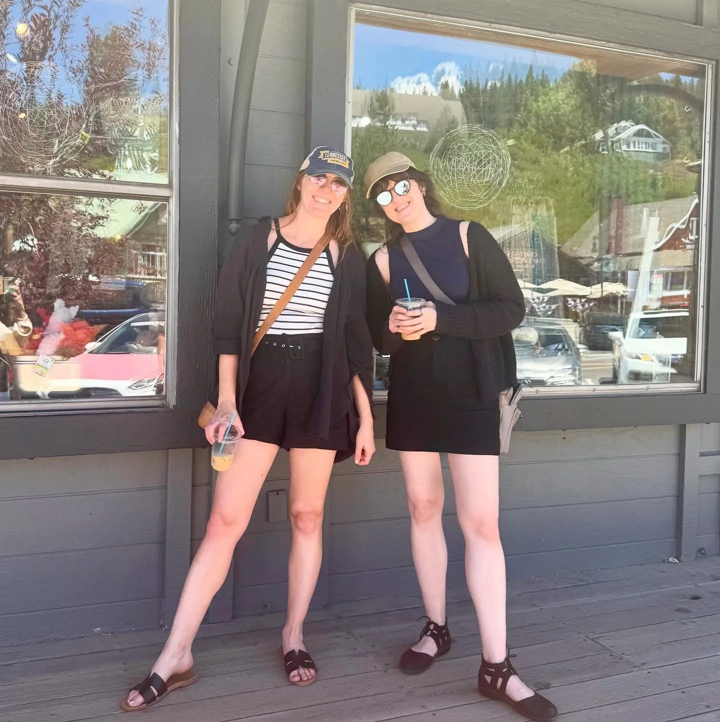 Semi twinning in Truckee 🌞