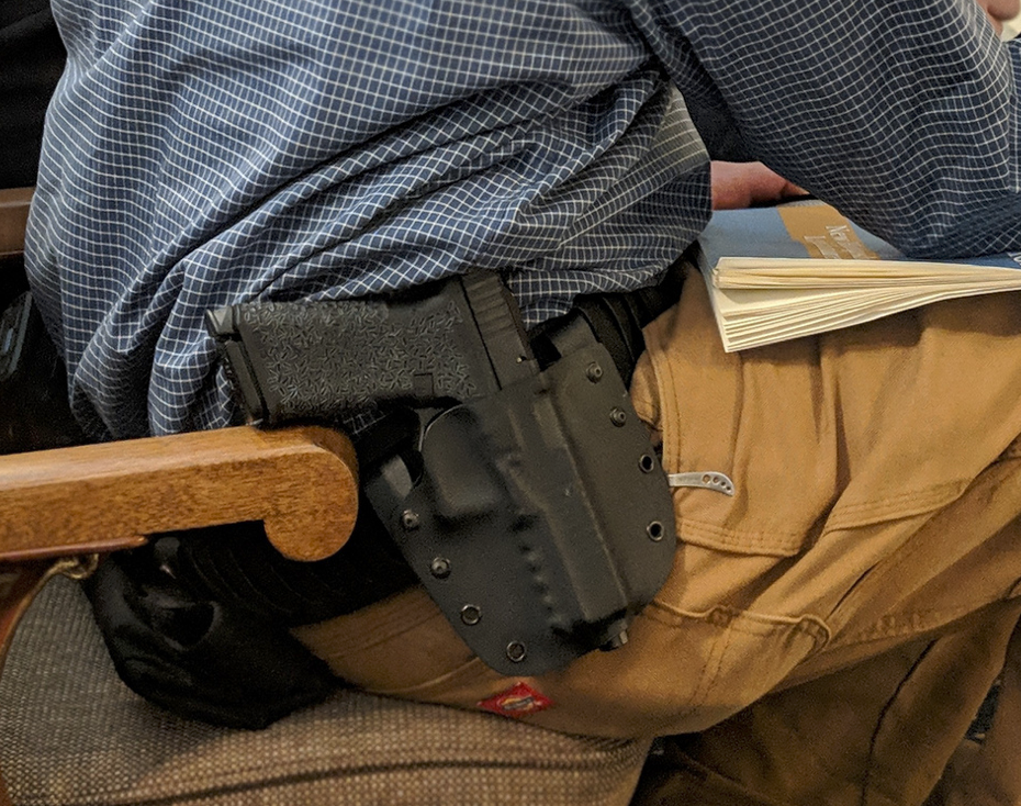 Update 01-04-2019: The House Bans Firearms in Representatives Hall