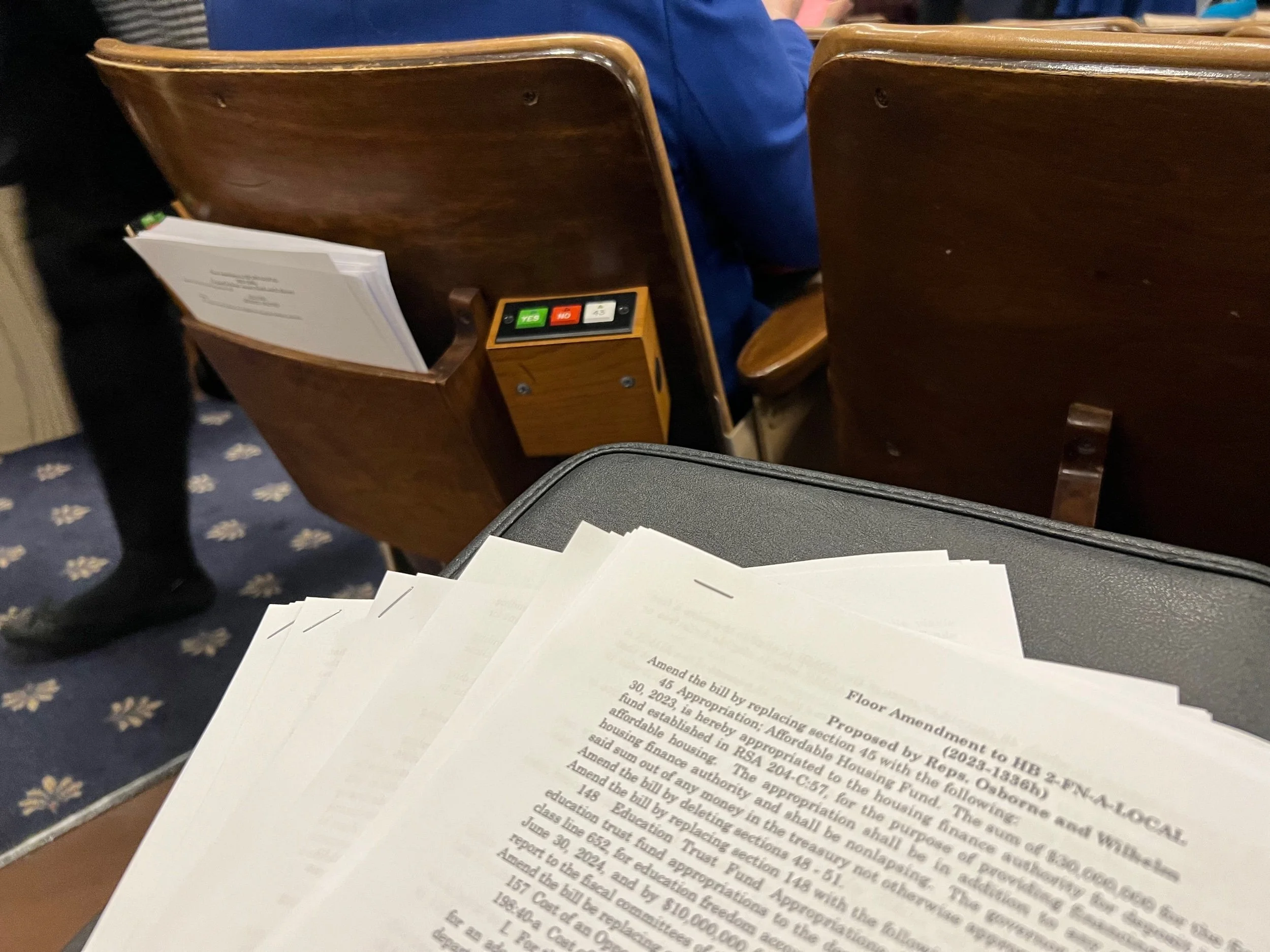 What Just Happened: The NH House Passed a Budget!