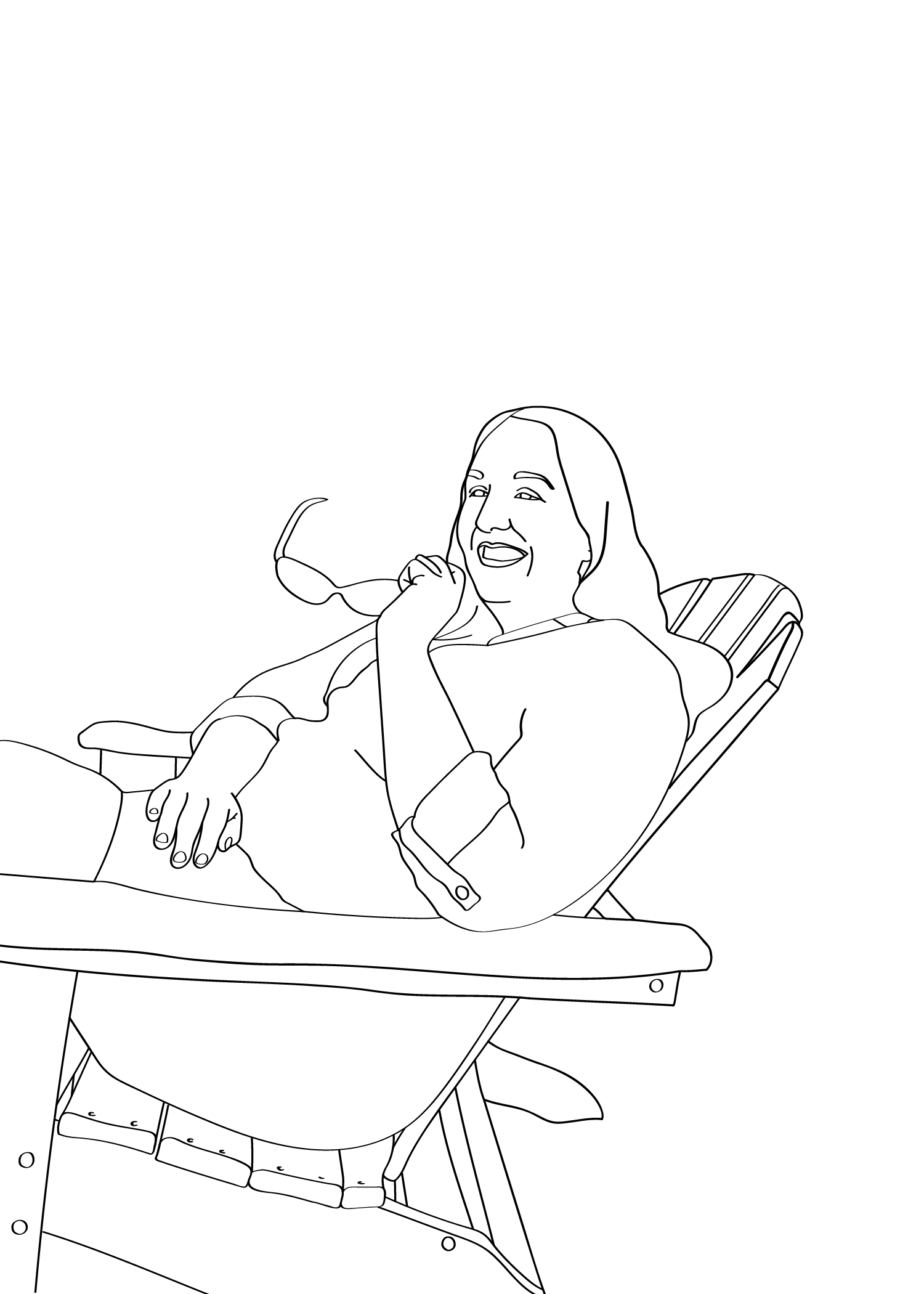 Friends in Chairs: Hannah