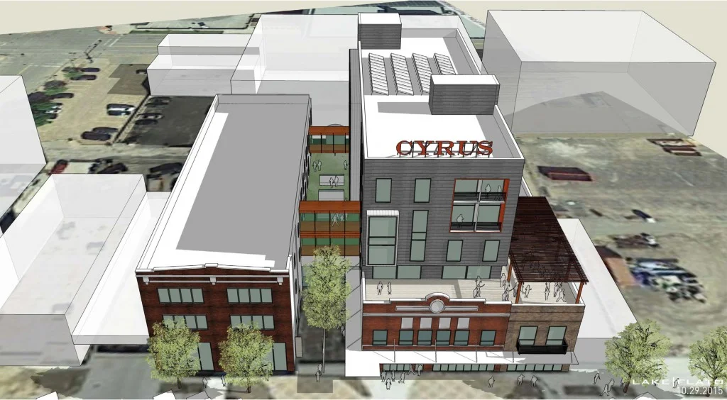 project | Cyrus Hotel location | Topeka, KS completion date | Late 2017 concept image credit | Lake Flato