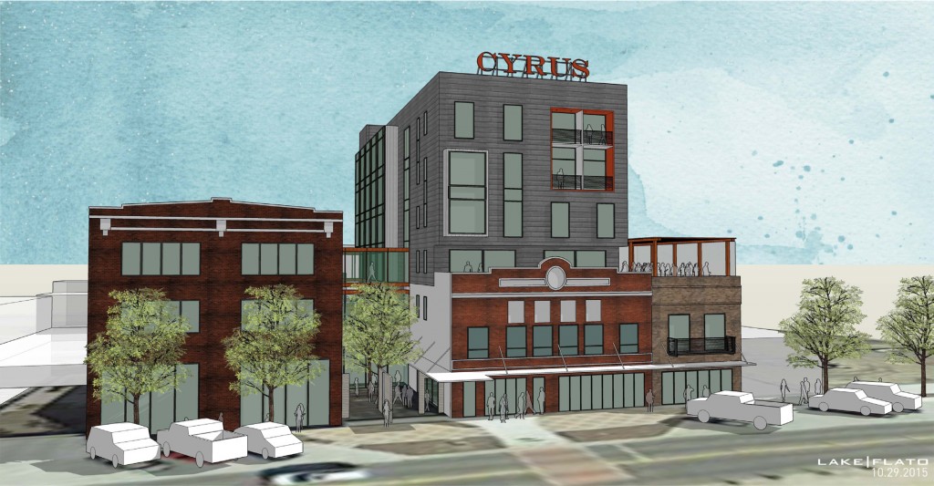 project | Cyrus Hotel location | Topeka, KS completion date | Late 2017 concept image credit | Lake Flato