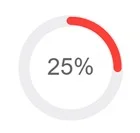 25%