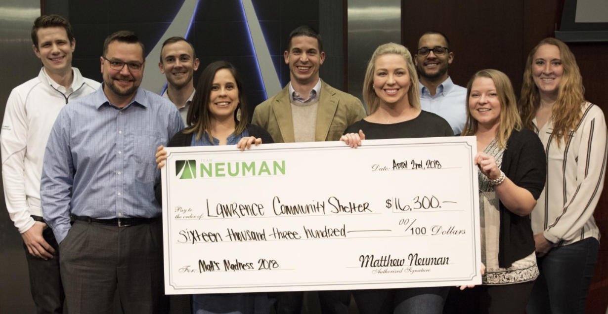 Advisors Excel’s Team Neuman delivers $16,000