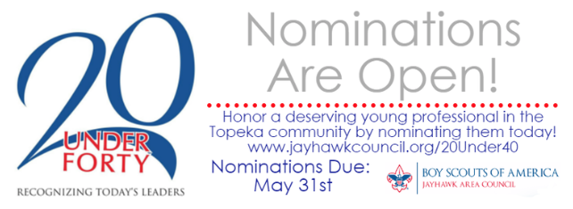 20 Under 40 Nominations are Open!