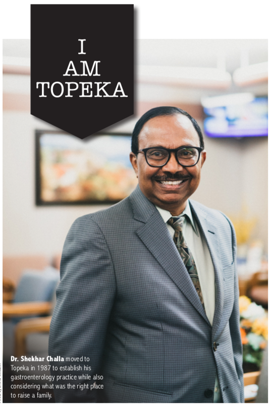 I Am Topeka: Dr. Shekhar Challa, Kansas Medical Clinic