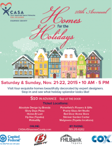 Local businesses support CASA's Homes for the Holidays tour