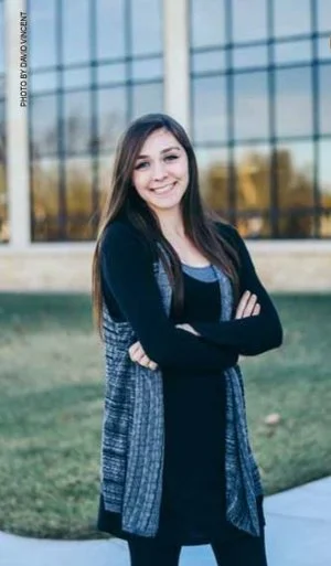 Kristen Kogl Winner of Washburn Pitch Competition