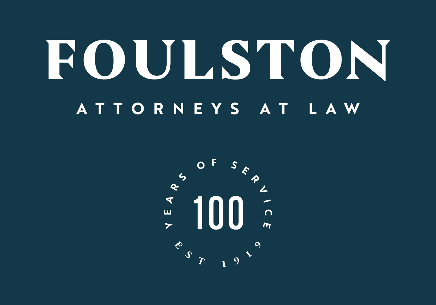 Foulston Siefkin LLP Celebrates Centennial