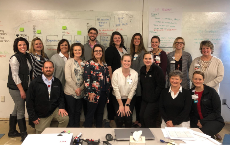 The Heart Failure RIE team was one of the first to see remarkable results by implementing Lean into their process of transporting heart patients from home to the hospital's cardiac catheterization lab, where treatment begins after a heart attack.