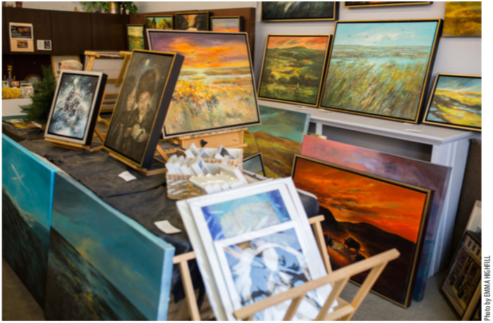 Barbara Waterman-Peters moved her art studio and gallery to NOTO nine years ago.