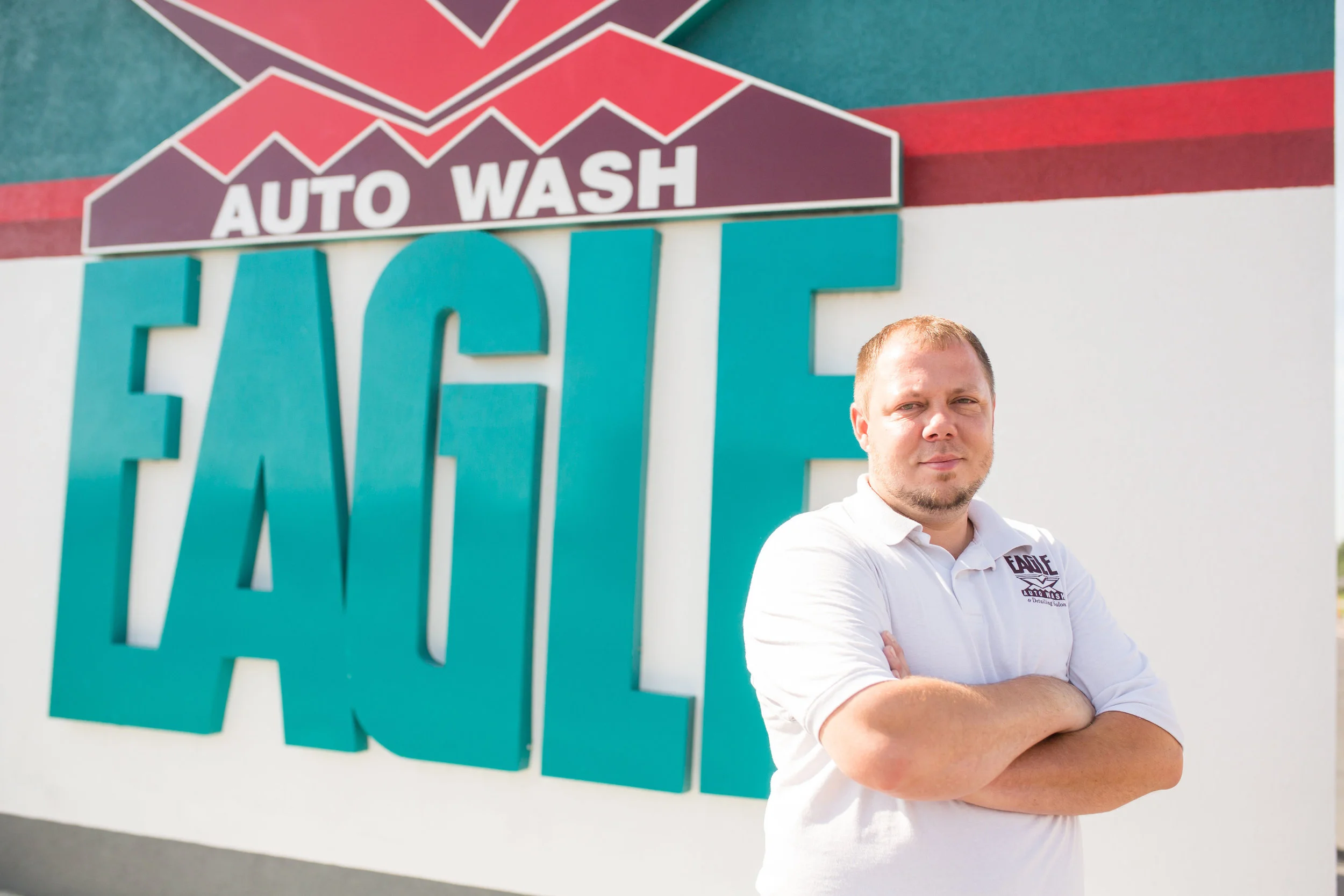 Shelby Reutzel, operations manager at Eagle Auto Wash & Detailing Salon, provides on-the-job training and subtle life lessons about positive attitudes.