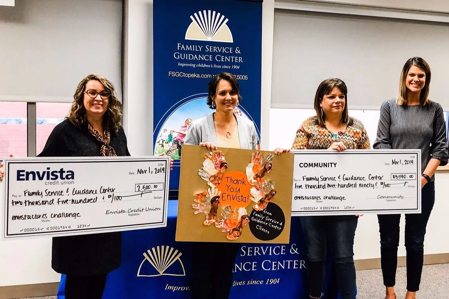 FSGC and Envista Announce the Donation Results of the October Envista Cares Challenge