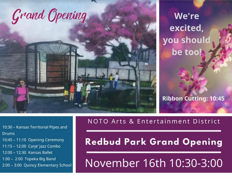 Redbud Park Grand Opening