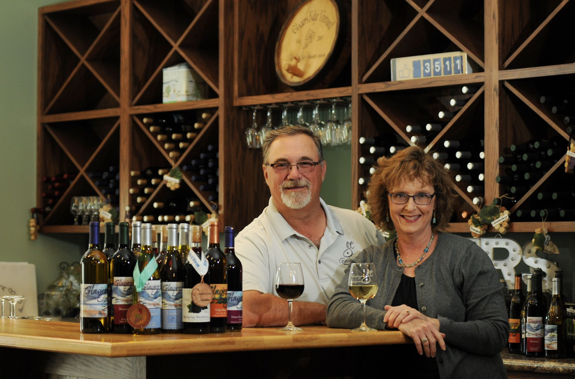Grades to Grapes: Glaciers Edge Winery