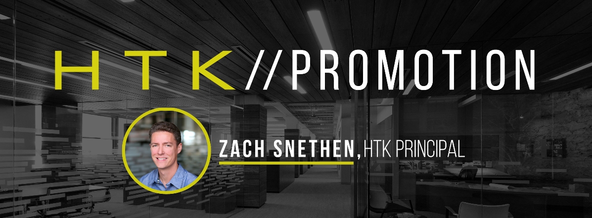 HTK Architects Announces Promotion of Zachary Snethen