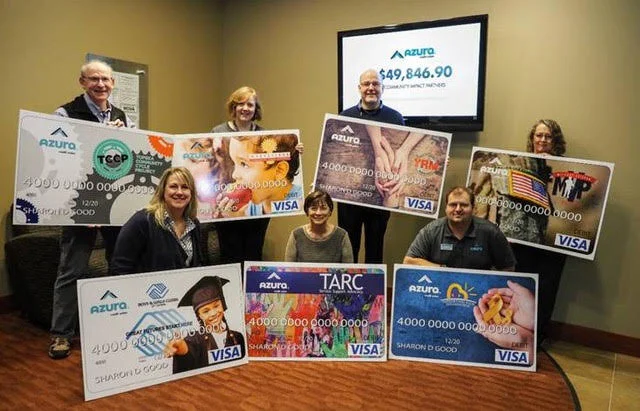AZURA’S COMMUNITY IMPACT CARD HITS RECORD DONATION