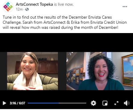 Donation Results of the December EnvistaCares Challenge