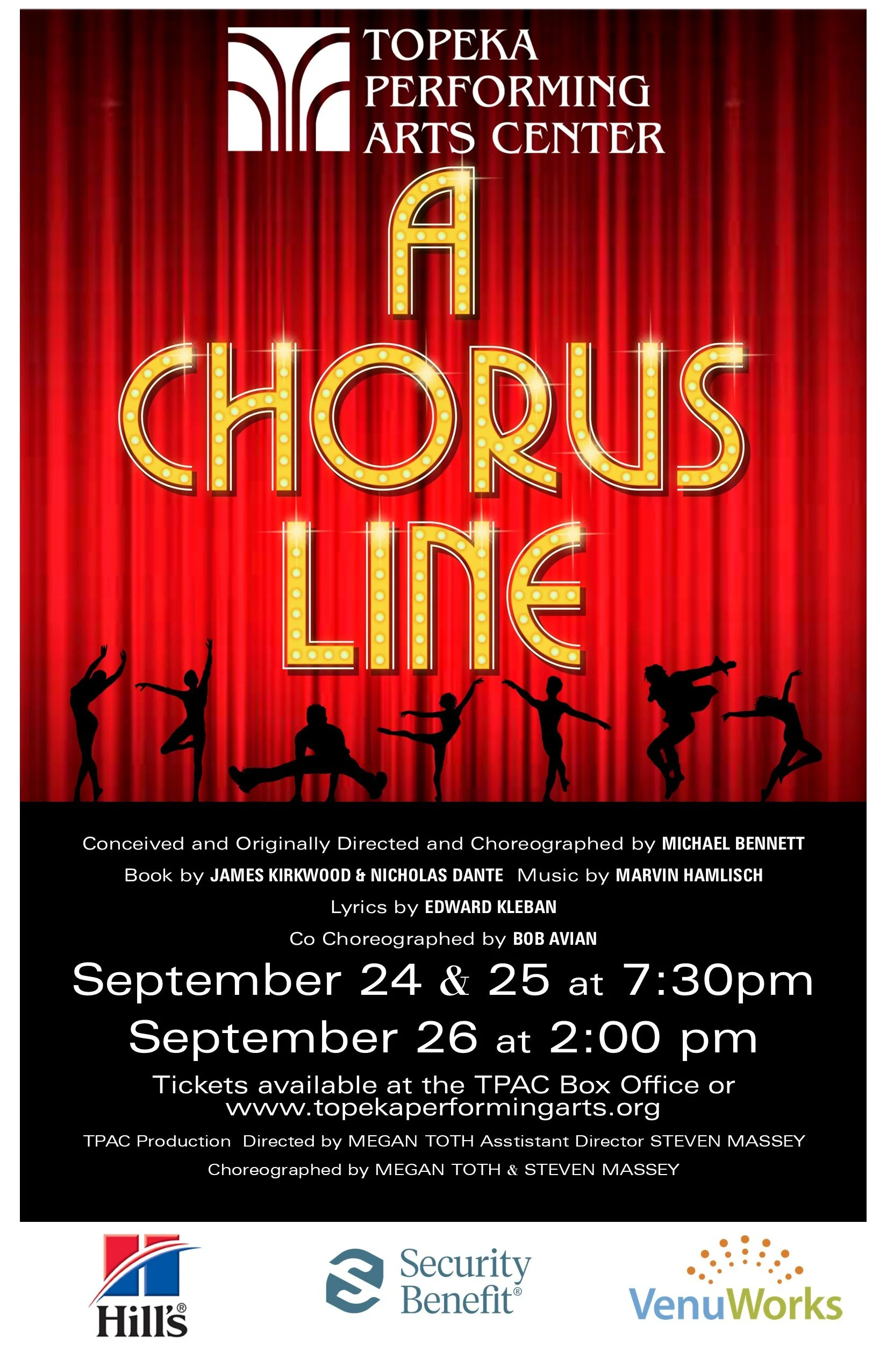 A Chorus Line at Topeka Performing Arts Center