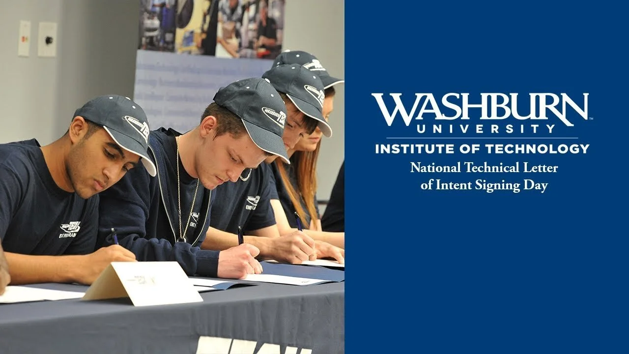 Signing Day at Washburn Tech goes Virtual