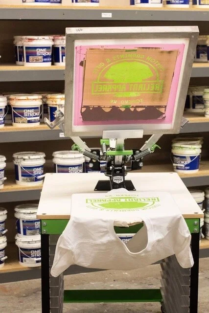 HOT OFF THE PRESS: RELIANT APPAREL ADDS MOBILE SCREEN PRINTER 