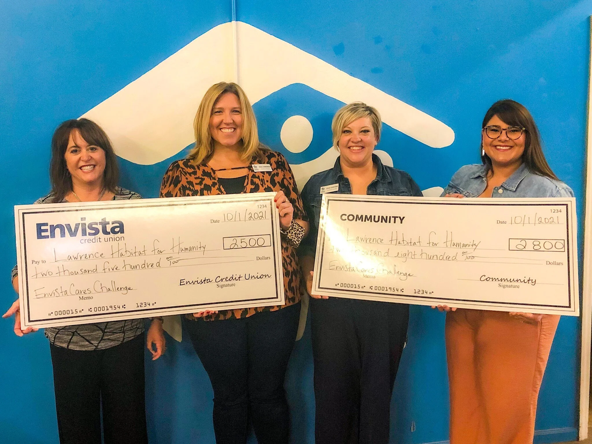 EnvistaCares Challenge Announces Lawrence Habitat for Humanity Donation Results
